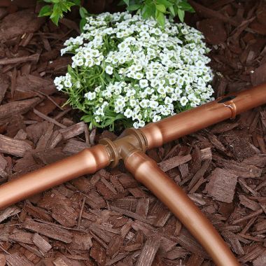 Click here to see Rainbird XFFTEE Rain Bird XF Series Dripline Fitting Barb Tee, 0-50 PSI - XFF-TEE