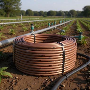 Click here to see Rainbird XFS0612500 Rain Bird Copper Shield Subsurface Dripline, 0.6 GPH, 12