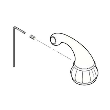 Click here to see Pfister 940-027A Pfister 940-027A Polished Chrome Handle With Screw Set