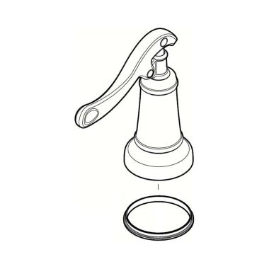 Click here to see Pfister 940-055J Pfister 940-055J Ashfield 049-YP Faucet Handle,  Brushed Nickel