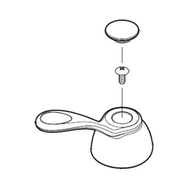 Click here to see Pfister 940-988A Pfister 940-988A Clairmont Replacement Faucet Handle, Polished Chrome