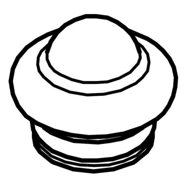 Click here to see Pfister 941-044V Pfister Catalina 49 Series Replacement Button, PVD Polished Brass - 941-044V