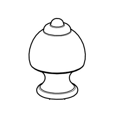 Click here to see Pfister 941-049J Pfister Catalina 49 Series Replacement Pull-Up Lift Rod Knob, PVD Brushed Nickel - 941-049J