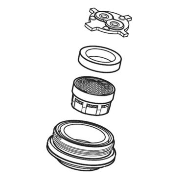 Click here to see Pfister 950-0980 Pfister 950-0980 Pull-Out Aerator for Catalina 536, 548