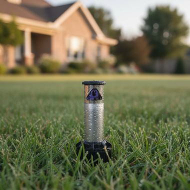 Click here to see Rainbird F4PCSS Rain Bird Falcon 6504 Stainless Steel Rotor Pop-Up Sprinkler, No Nozzle - F4PCSS