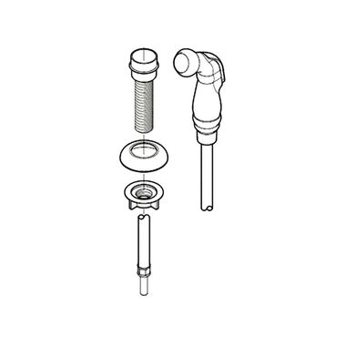 Click here to see Pfister 951-023E Pfister 951-023E Side Spray Assembly, Rustic Pewter