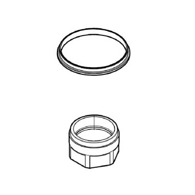 Click here to see Pfister 970-0190 Pfister 970-0190 Contempra 49 Series Gasket Adaptor Assembly
