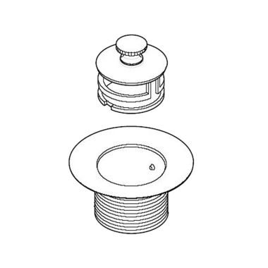 Click here to see Pfister 972-761A PFISTER 972-761A T/S PLUG ASSEMBLED CHROME