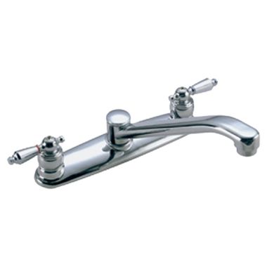 Click here to see Symmons S-248-1-LAM Symmons S-248-1-LAM Chrome Two Handle Kitchen Faucet