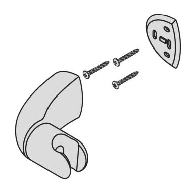 Click here to see Symmons EF-106-STN SYMMONS EF-106-STN BRACKET, WALL MOUNTING SATIN NICKEL