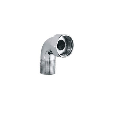 Click here to see Grohe 12428000 Grohe 12428000 Chrome Grohtherm Xl Inlet Elbow Union