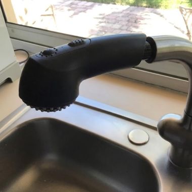 Click here to see  46298KH0 GROHE Ladylux Plus Pull-Out Dual Spray, Soft Black - 46298KH0