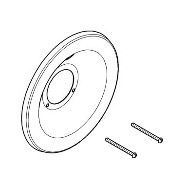 Click here to see Grohe 7533000 Grohe 07533000 Escutcheon, Starlight Chrome 