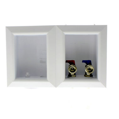 Click here to see Sioux Chief 696-G2303XF SIOUX 696-G2303XF No Arrester No Lead OxBox Washing Machine Outlet Box