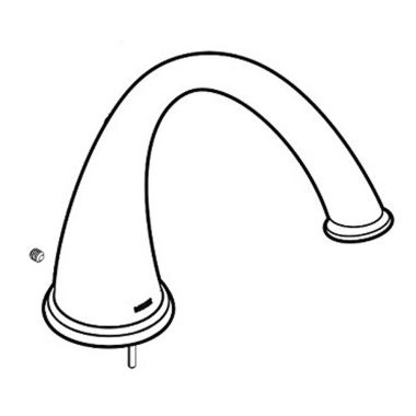 Click here to see Moen 116666P Moen Polished Brass Roman Tub Spout Kit - 116666PB