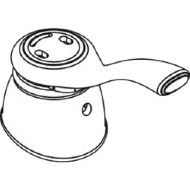 Click here to see Moen 118242P MOEN 118242P Kingsley Handle Kit, Polished Brass