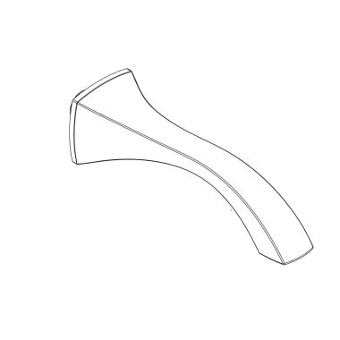 Click here to see Moen 163053BN MOEN 163053BN PART SPOUT KIT BRUSHED NICKEL