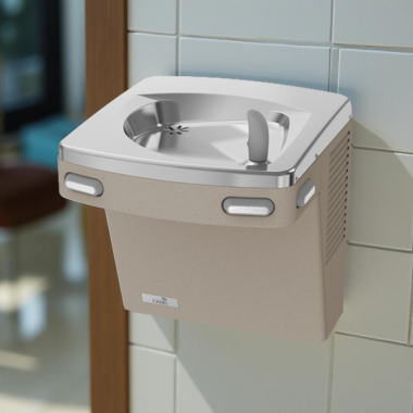 Click here to see Oasis PG8AC Oasis VersaCooler II Single Station Drinking Fountain, 8 GPH, Refrigerated, Sandstone - PG8AC (504323)