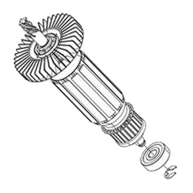 Click here to see Milwaukee 16-07-5262 Milwaukee 16-07-5262 Armature Assembly