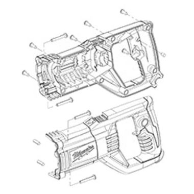 Click here to see Milwaukee 31-44-5262 Milwaukee 31-44-5262 Housing Assembly