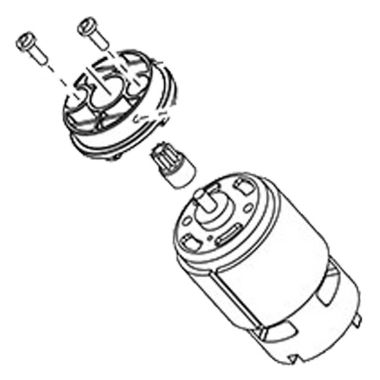 Click here to see Milwaukee 23-30-0925 Milwaukee 23-30-0925  Motor Assembly