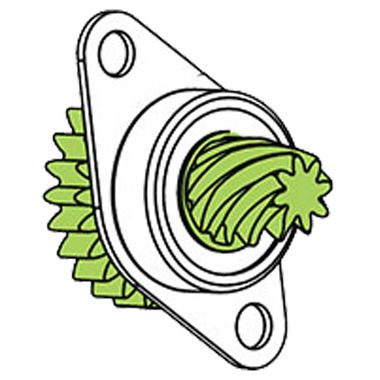 Click here to see Milwaukee 32-40-2400 MILWAUKEE 32-40-2400 BEVEL PINION ASSY