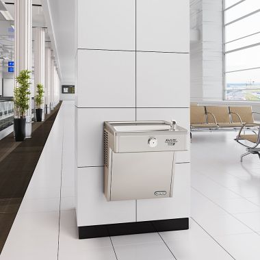 Click here to see Elkay LVRCGRN8 Elkay LVRCGRN8 Cooler - Wall Mount, ADA, GreenSpec, Filtered, Stainless Steel