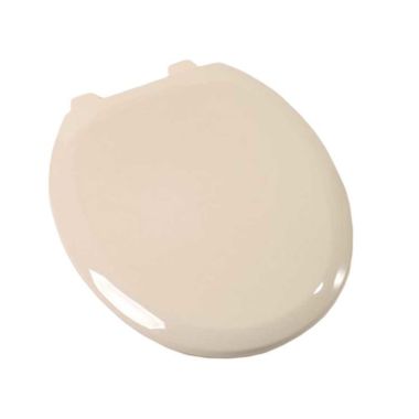 Click here to see Jones Stephens C1606S03 Jones Stephen Round Plastic Toilet Seat,  EZ Close / QuickClean - Almond (C1606S03)