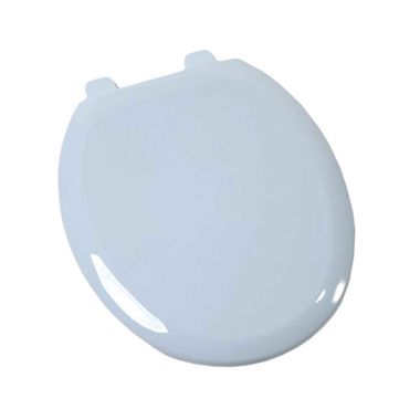 Click here to see Jones Stephens C1606S40 Jones Stephens Round Plastic Toilet Seat,  EZ Close / QuickClean - Dresden Blue (C1606S40)