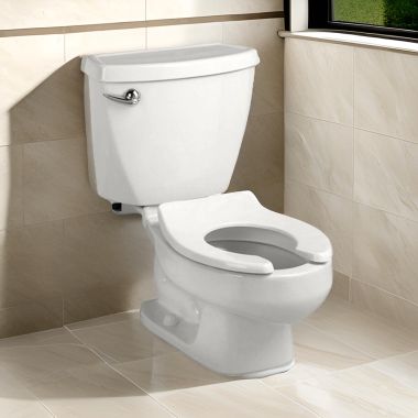 Click here to see American Standard 2315.228.020 American Standard Baby Devoro FloWise Two-Piece Toilet, Less Seat, Round, Low Height, 1.28 GPF, White - 2315.228.020 