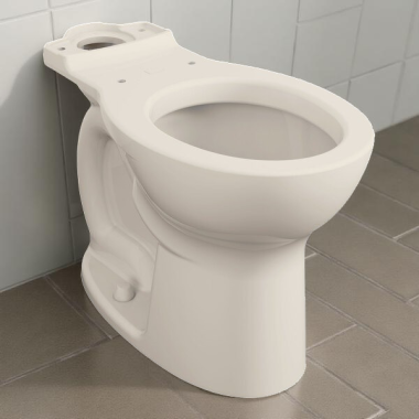 Click here to see American Standard 3517B.101.222 American Standard Cadet PRO Round Toilet Bowl Only, Right Height, PowerWash, WaterSense Certified, Vitreous China, Linen - 3517B.101.222