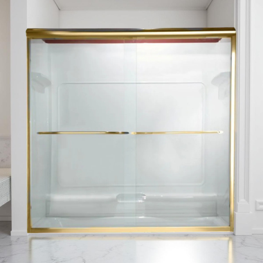 Click here to see American Standard AM00350400.006T3 American Standard Euro Gold Frameless By-Pass Tub Door - AM00.350400.006T3