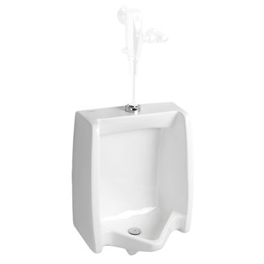 Click here to see AMERICAN STANDARD 6590.001.020 American Standard Washbrook Top Spud Elongated Urinal, 1 GPF, WaterSense, Vitreous China, White - 6590.001.020