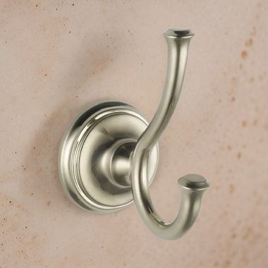 Click here to see Delta 79735-SS Delta Cassidy Double Robe Hook, Stainless - 79735-SS