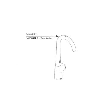 Click here to see Moen 163709SRS Moen 163709SRS Arbor With Motionsense Spout Kit
