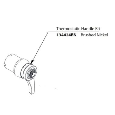 Click here to see Moen 134424BN Moen 134424BN Thermostatic Handle