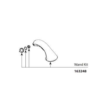Click here to see Moen 163248W Moen 163248W Wand Kit