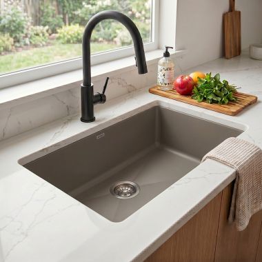 Click here to see  441297 Blanco 441297 Precis Super Single-Bowl Sink (Truffle)