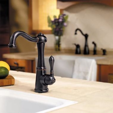 Click here to see Pfister GT72M-1YY Pfister Marielle Single Handle Bar/Prep Faucet, Tuscan Bronze - GT72-M1YY
