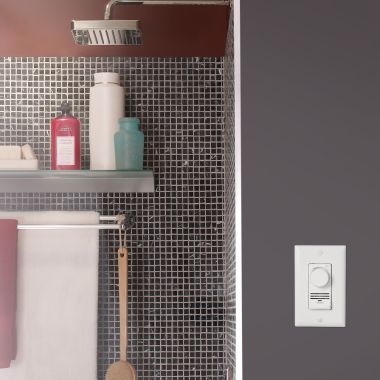 Click here to see Broan DD500W Broan-NuTone White Digital Dehumidistat, 120V at 60Hz, 9 Amp Max - DD500W