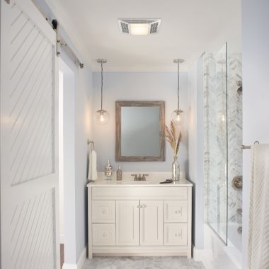 Click here to see Broan 696 Broan 100 CFM Ventillation Fan and Light with 4.5 Sones - 696