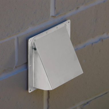 Click here to see Broan 885AL Broan-NuTone Fresh Air Inlet Wall Cap for 3- or 4-inch Round Duct, 0.25 Aluminum, Natural - 885AL