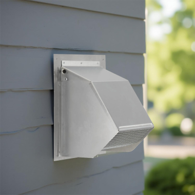 Click here to see Broan 641FA Broan-NuTone Fresh Air Inlet Wall Cap for 6-inch Round Duc with Mesh Screen, 025 Aluminum Natural - 641FA