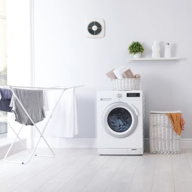 Click here to see Broan 511 Broan-NuTone 8-Inch Room To Room Exhaust Vent Fan, 4.5 Sones, 180 CFM - 511