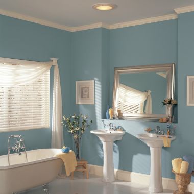 Click here to see Broan 8664RP Brona-NuTone Ventilation Fan with Incandescent Lighting, 100 CFM, White - 8664RP