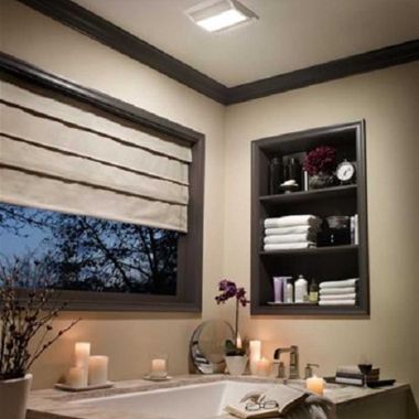 Click here to see Broan QTX110SL Broan-NuTone QTX110SL 110 CFM Silent Humidity Sensing Ventilation Fan