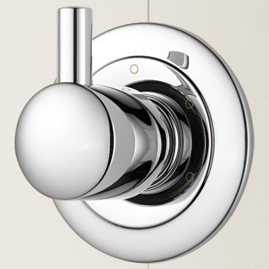 Click here to see Brizo T60975-PC Brizo Odin 6 Function Diverter Trim, 3 Individual and 3 Shared Position, Polished Chrome - T60975-PC