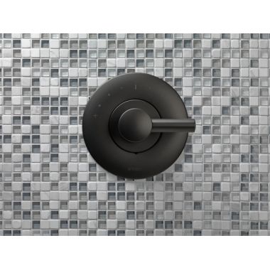 Click here to see Brizo T66T075-BL Brizo Jason Wu Matte Black Sensori Single-Handle Temperature Control Thermostatic Valve Trim, ADA - T66T075-BL