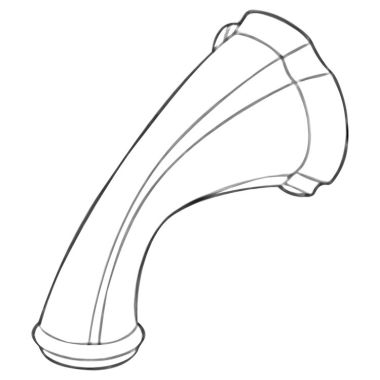 Click here to see Delta RP61123PT Delta RP61123PT Addison Mounting Bracket for Slide Bar - Aged Pewter
