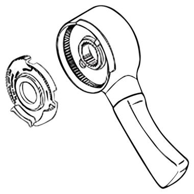 Click here to see Delta RP61271PT Delta RP61271PT Addison Series Diverter Handle Kit